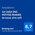LA CASA DES PETITES MARIES terrasse clim wifi